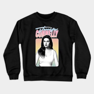 Jennifer Connelly // Retro Style Fan Design Crewneck Sweatshirt